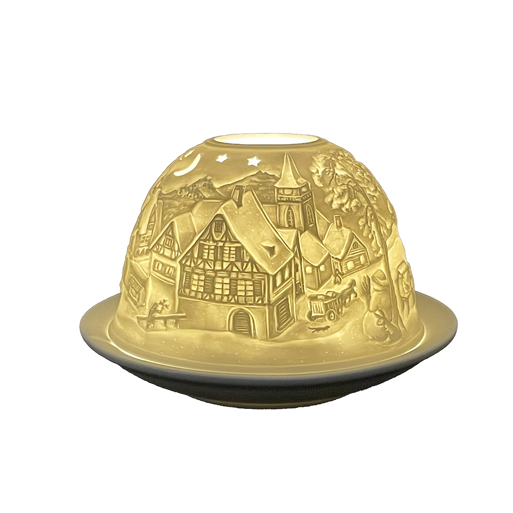 [6CE1823] Waxinelichthouder Ø 12x8 cm