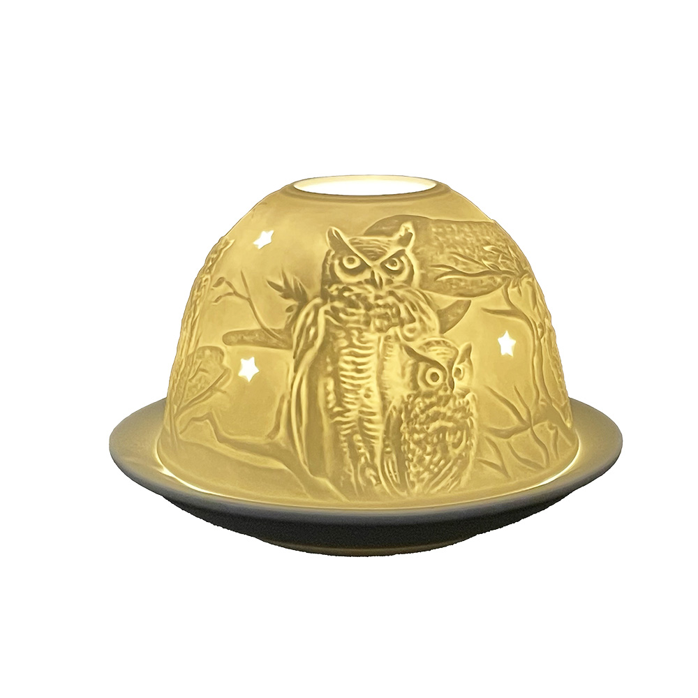 [6CE1832] Waxinelichthouder Ø 12x8 cm