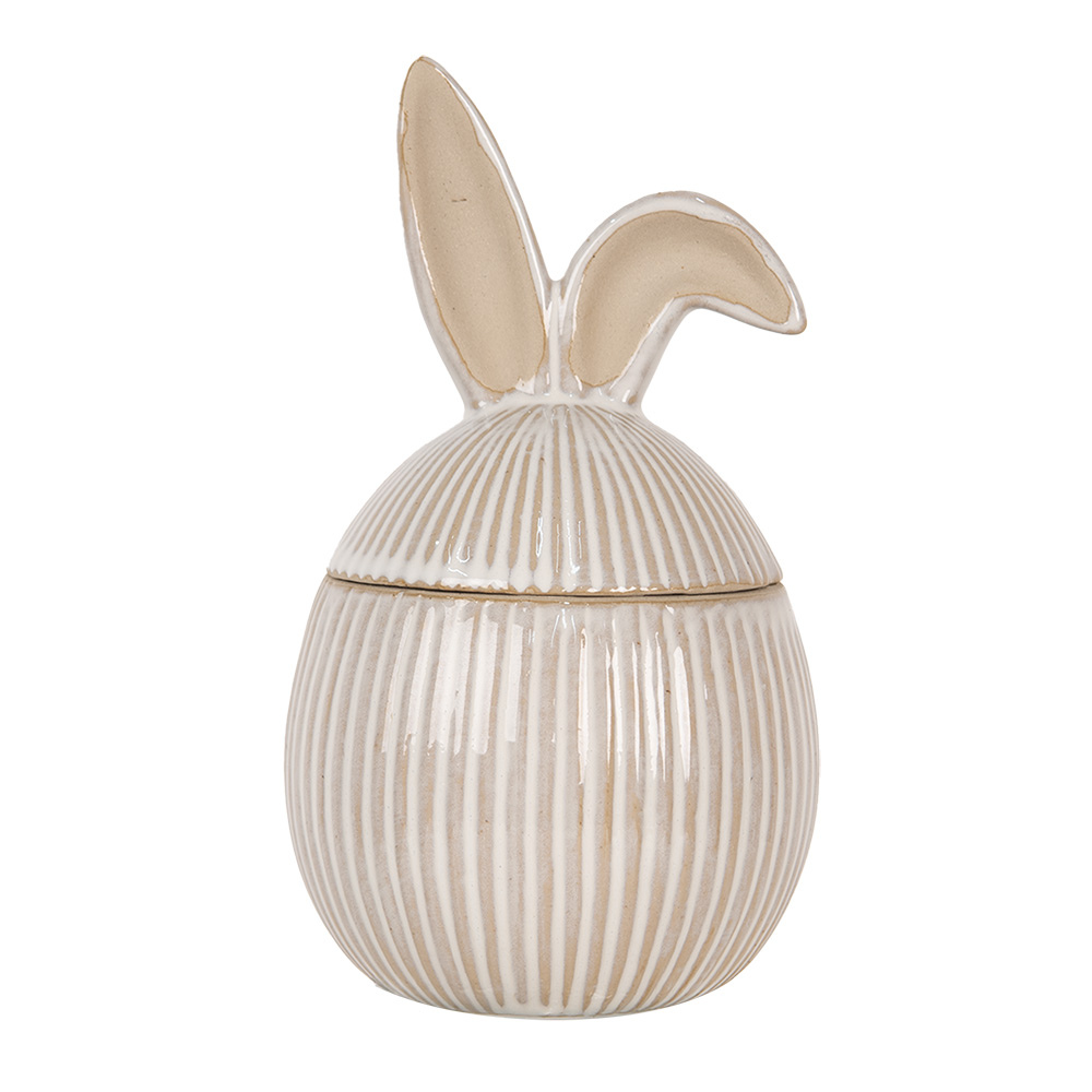 [6CE2012] Voorraadpot met deksel 12x12x21 cm