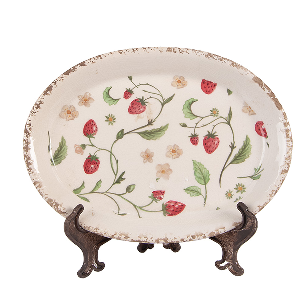 Decoratie bord 25x18x3 cm