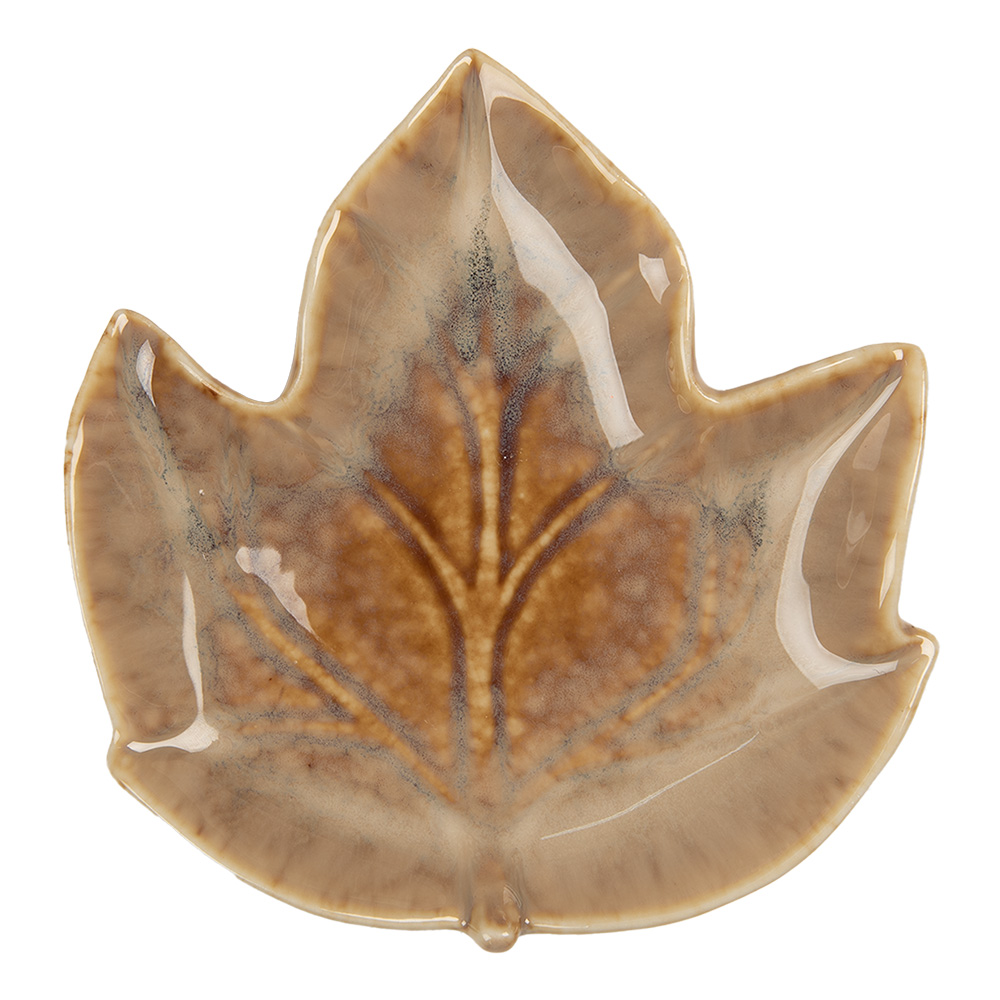 Schaaltje blad 14x13x2 cm