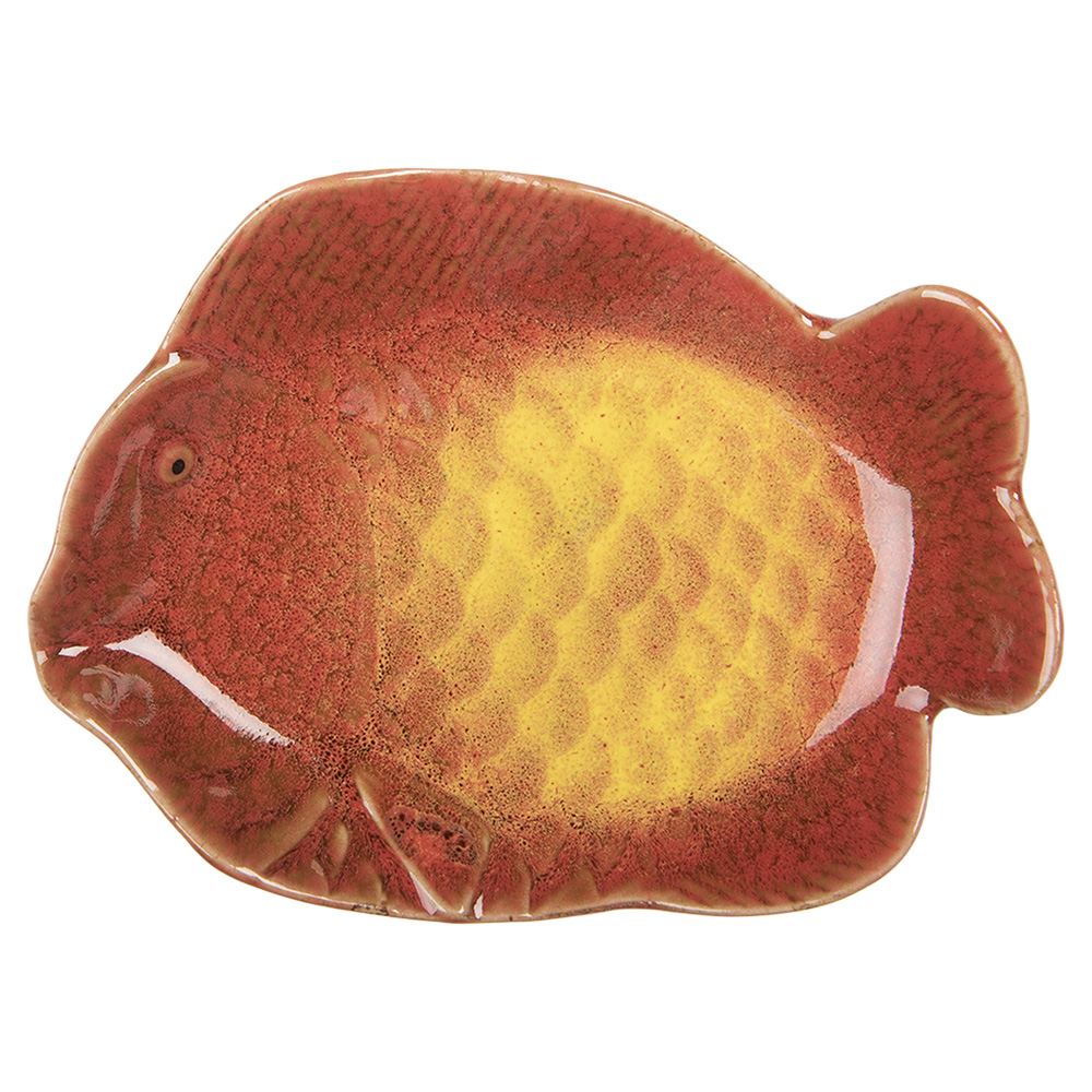 [6CE2162] Schaaltje vis 16x11x3 cm