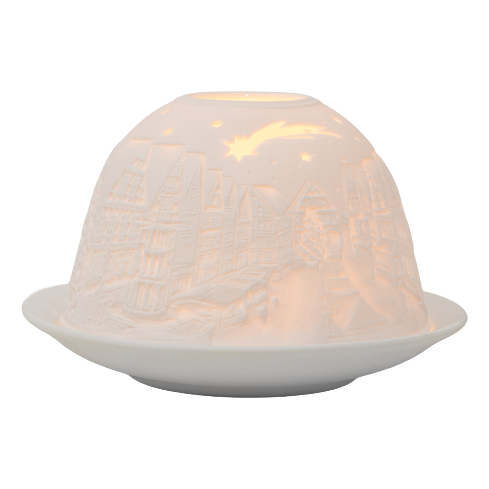 Waxinelichthouder Ø 12x8 cm