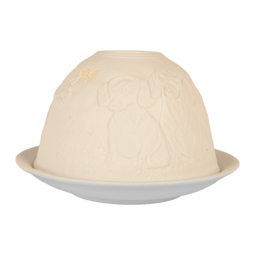 Waxinelichthouder Ø 12x8 cm