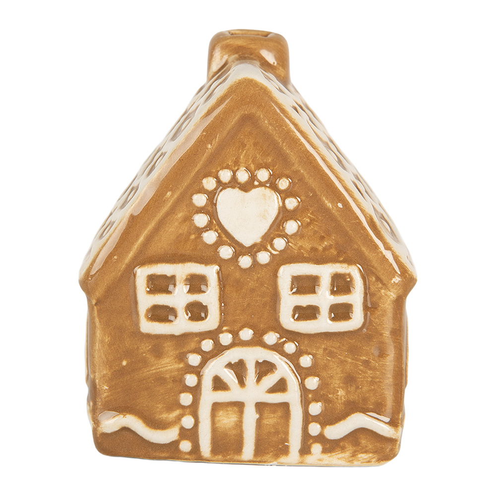 Decoratie huisje 6x4x7 cm