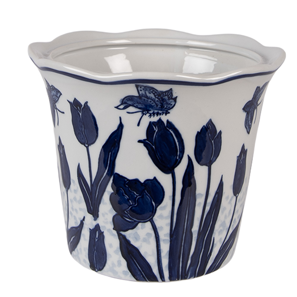 [6CE2379] Decoratie bloempot Ø 21x16 cm