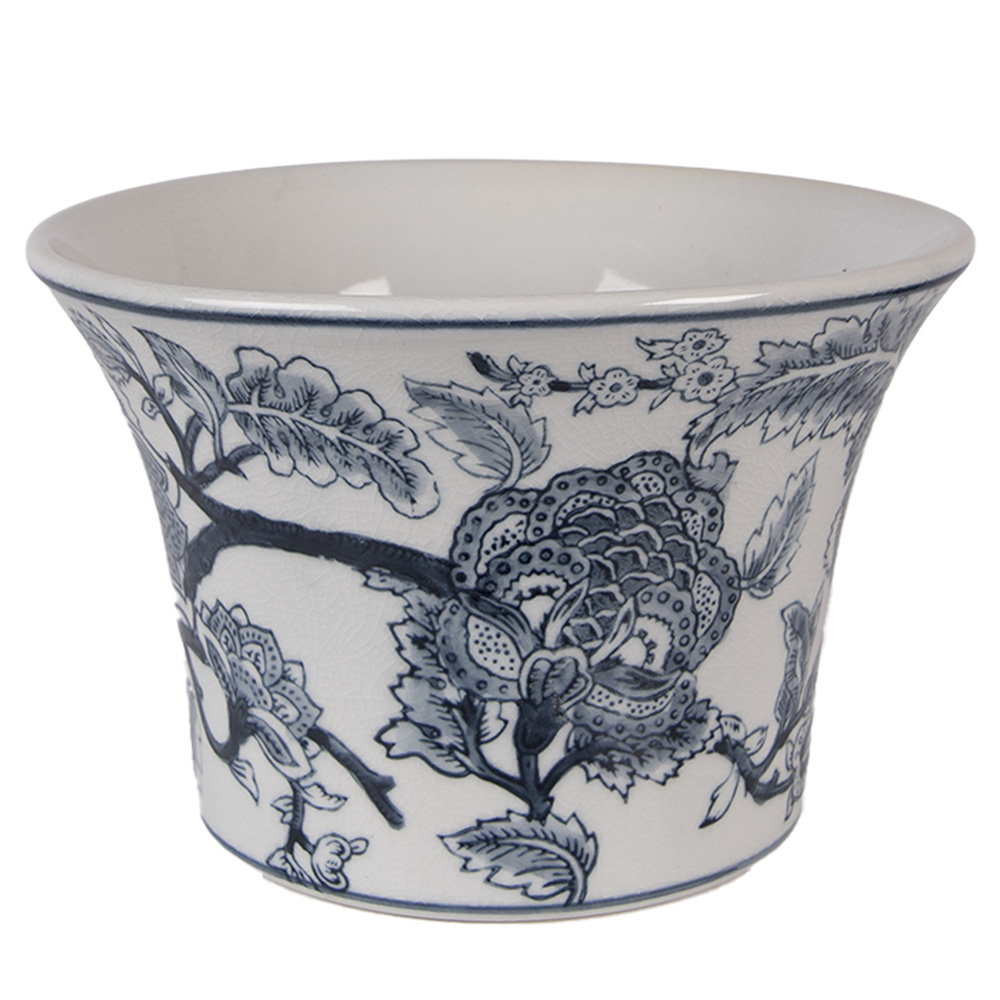 [6CE2387] Decoratie bloempot Ø 22x15 cm