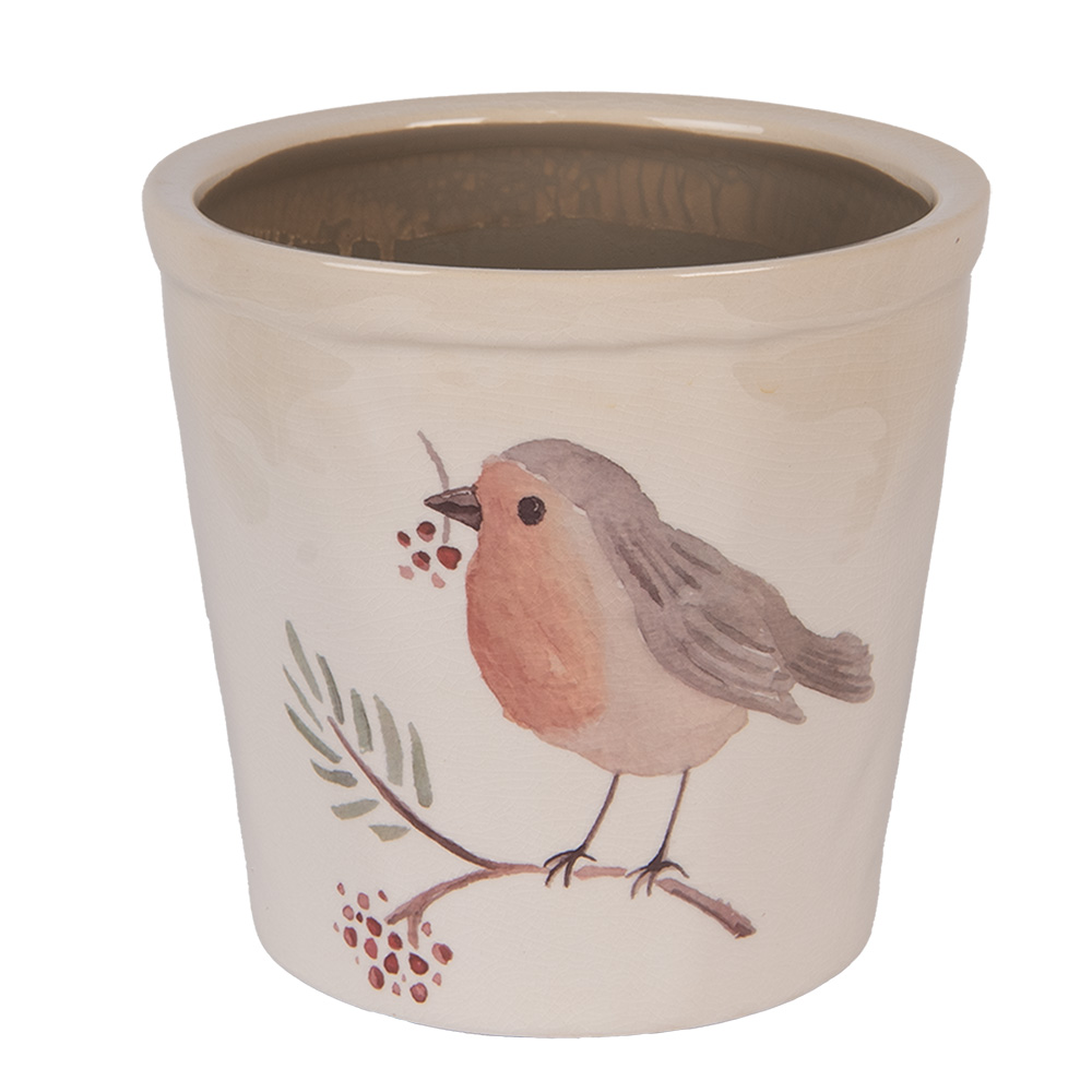 [6CEVGP0001L] Decoratie bloempot Ø 17x16 cm