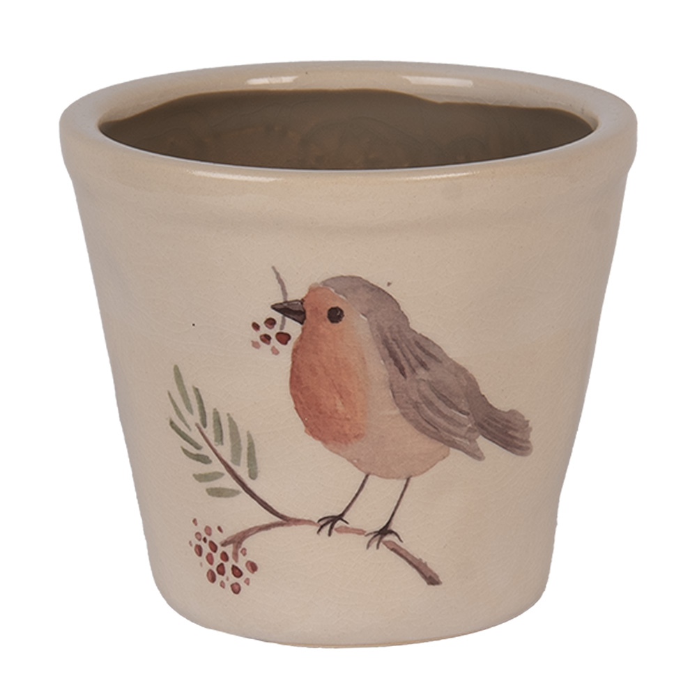 [6CEVGP0001S] Decoratie bloempot Ø 12x11 cm