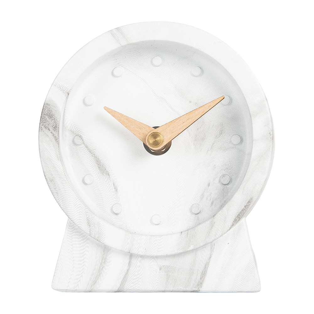 [6GBKL0003W] Tafelklok 11x4x12 cm / 1xAA