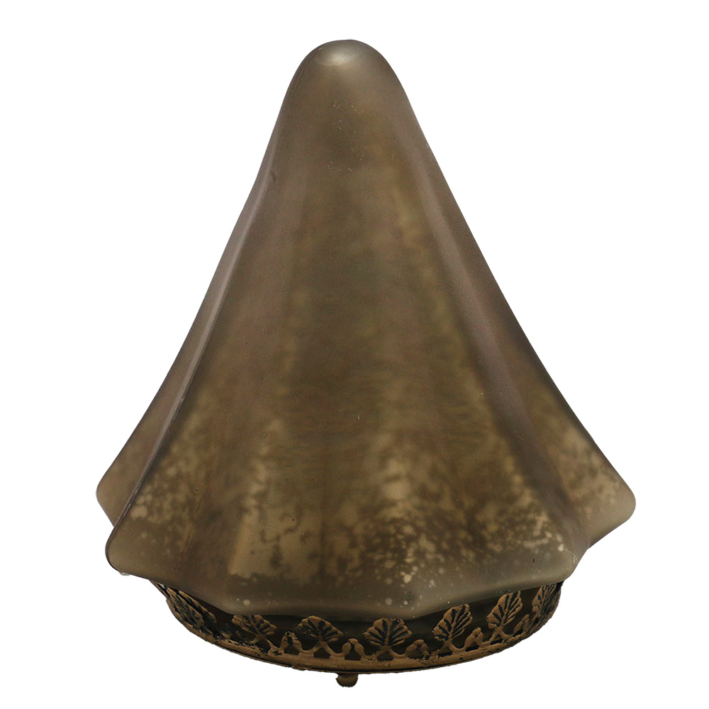 [6GL4566] Decoratie kerstboom met LED Ø 14x16 cm / 2xAAA