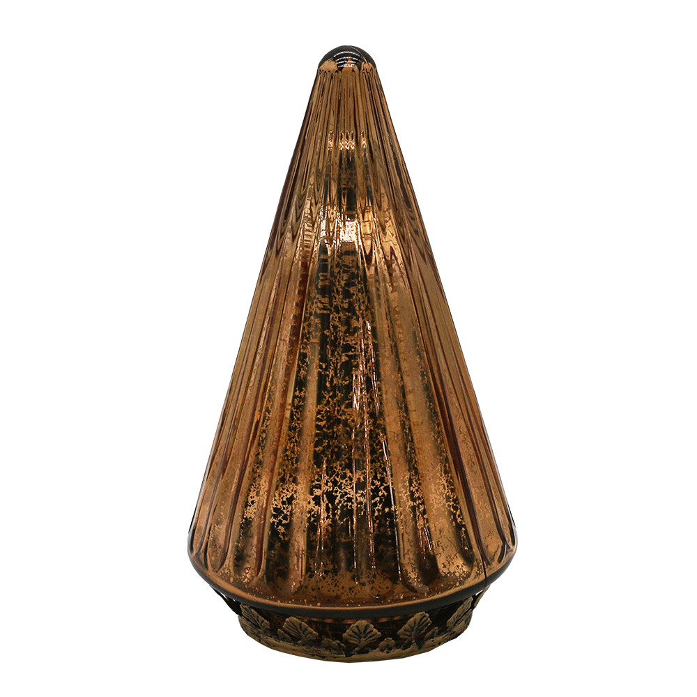 [6GL4571KO] Decoratie kerstboom met LED Ø 11x19 cm