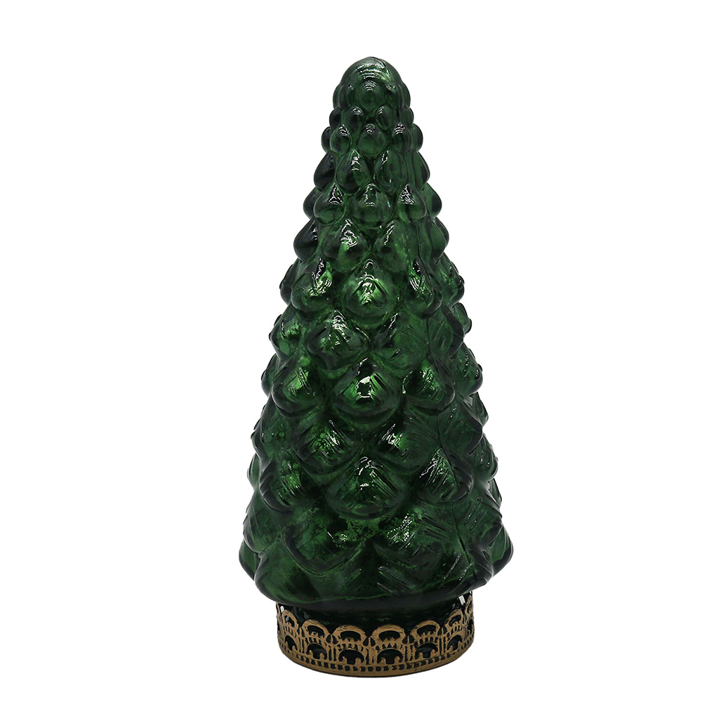 [6GL4575] Decoratie kerstboom met LED Ø 8x16 cm