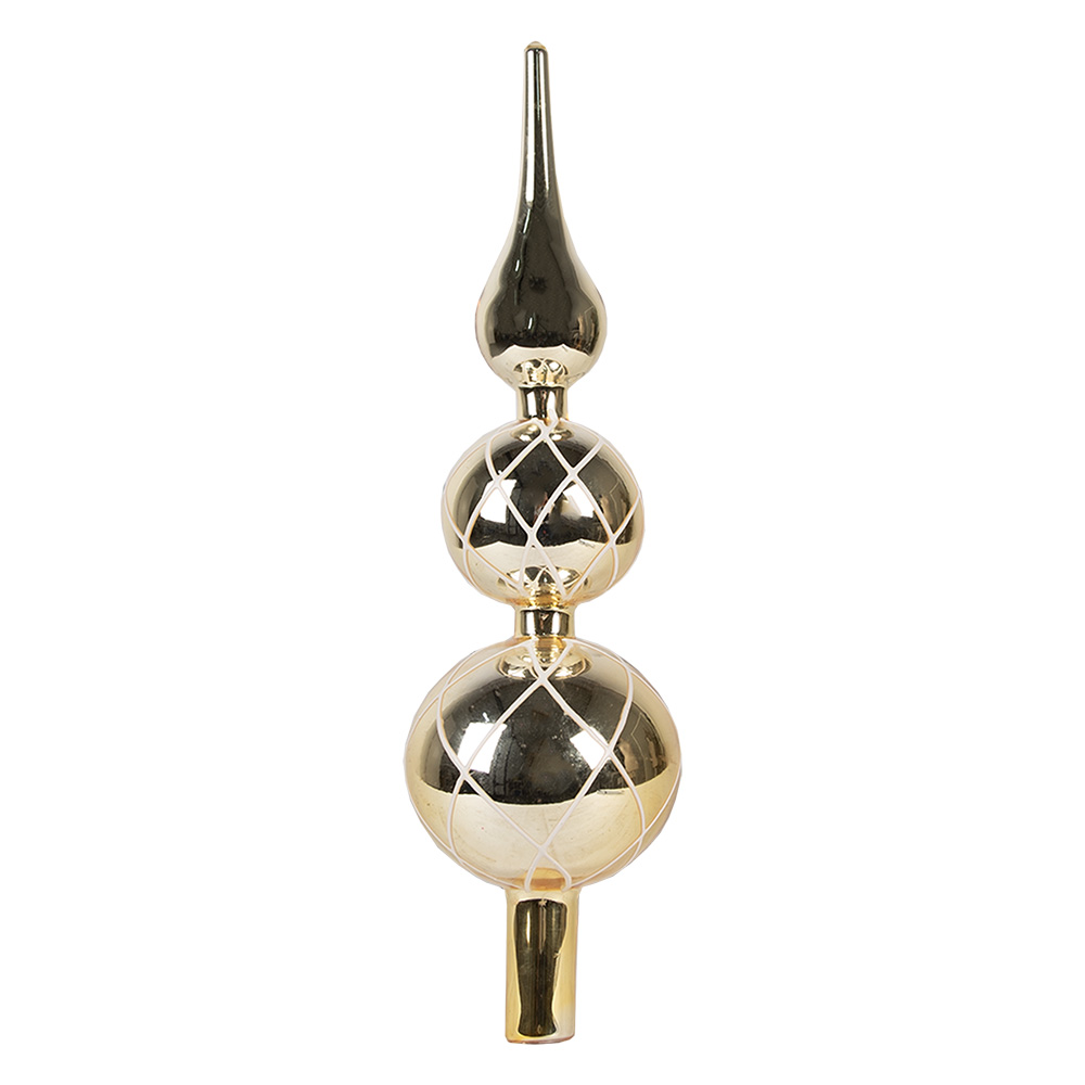 [6GL4653] Kerstboom piek Ø 8x30 cm