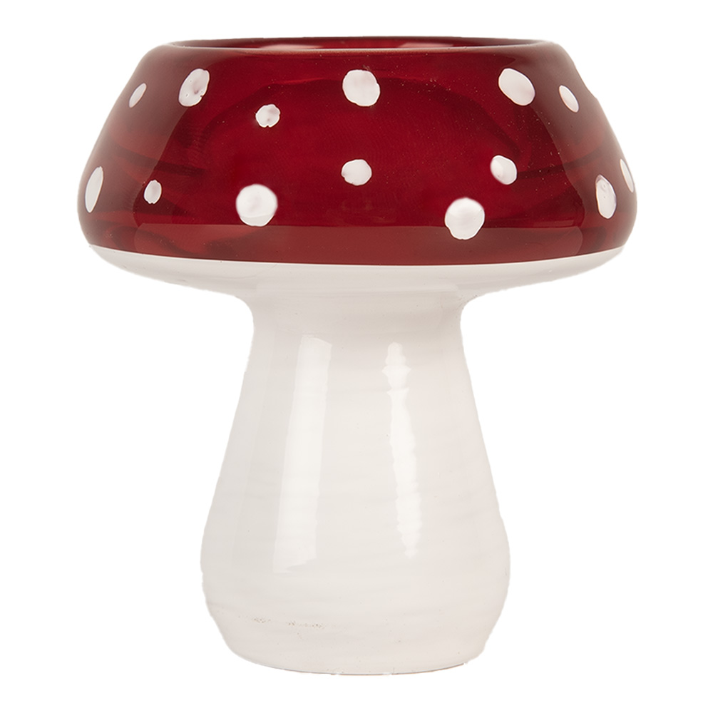 Waxinelichthouder paddenstoel Ø 7x7 cm