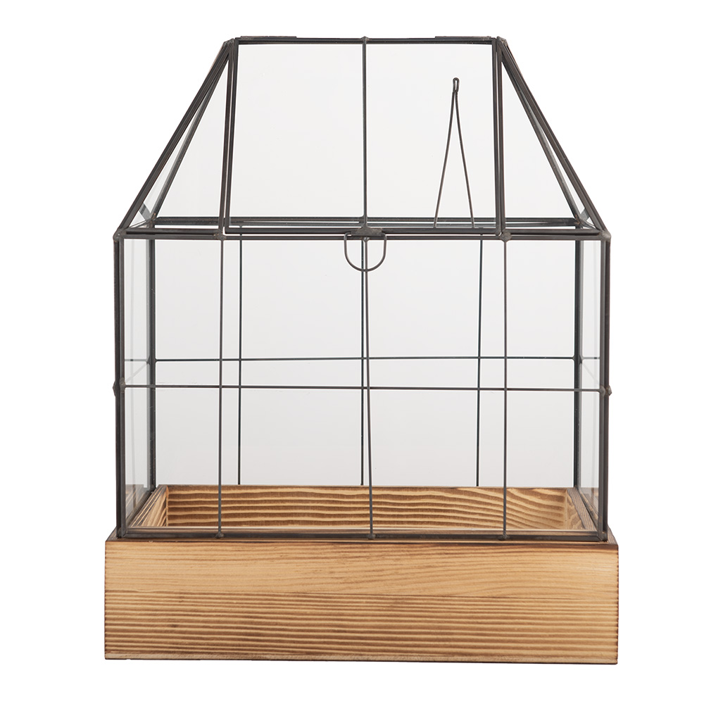 [6GL5363] Decoratie kweekkasje 26x17x32 cm