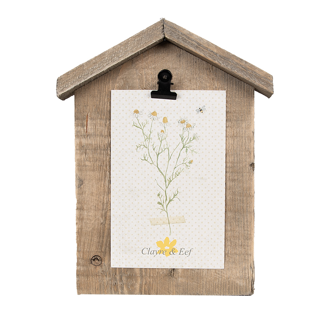 [6H2367] Fotolijst met klem 17x3x21 cm