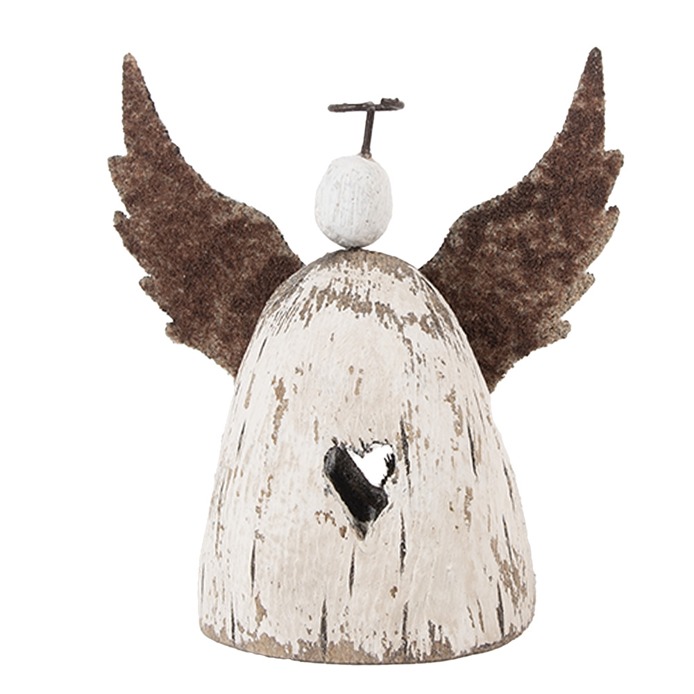 Decoratie engel 11x5x11 cm