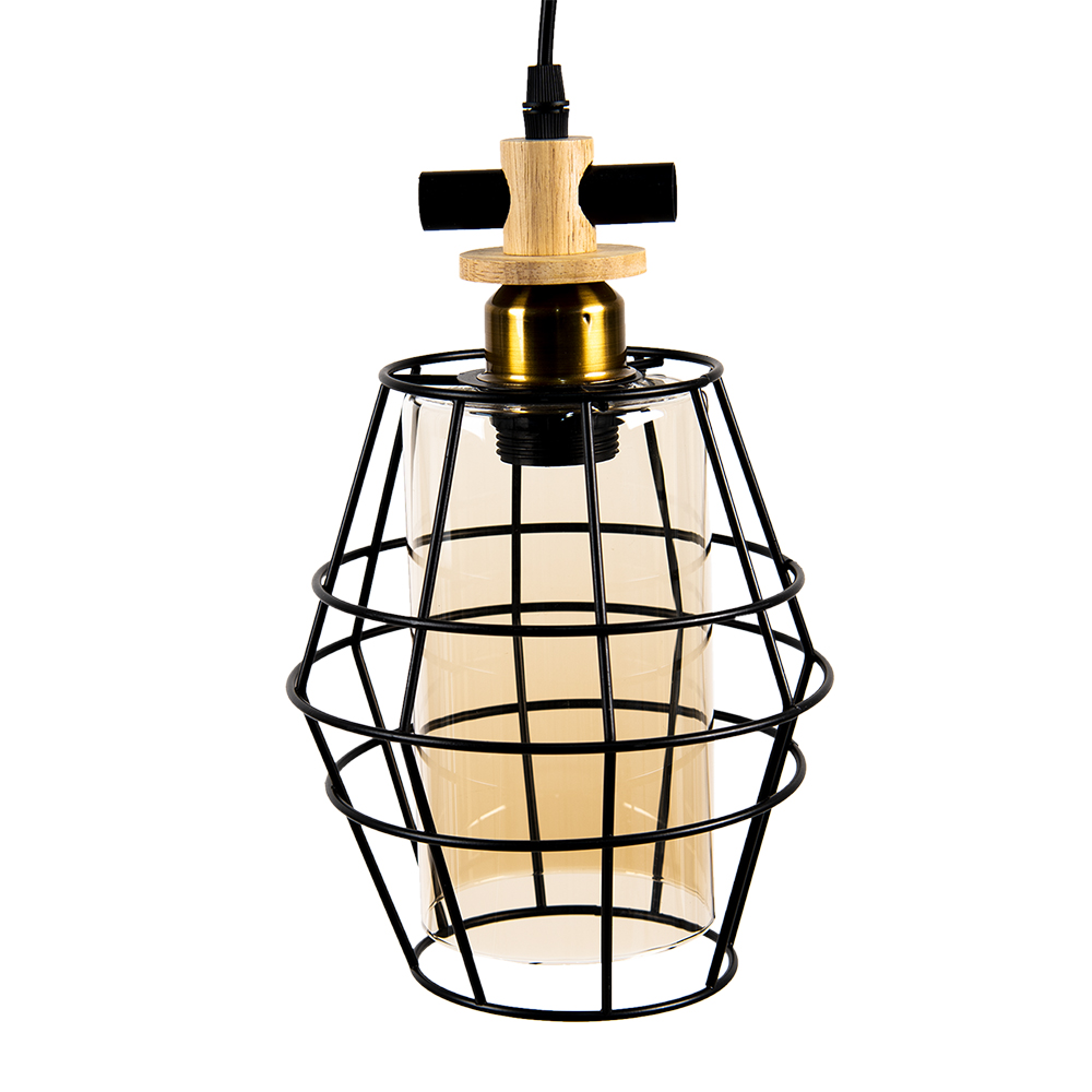 [6LMP755] Hanglamp 18x18x31 cm E27/max 1x40W