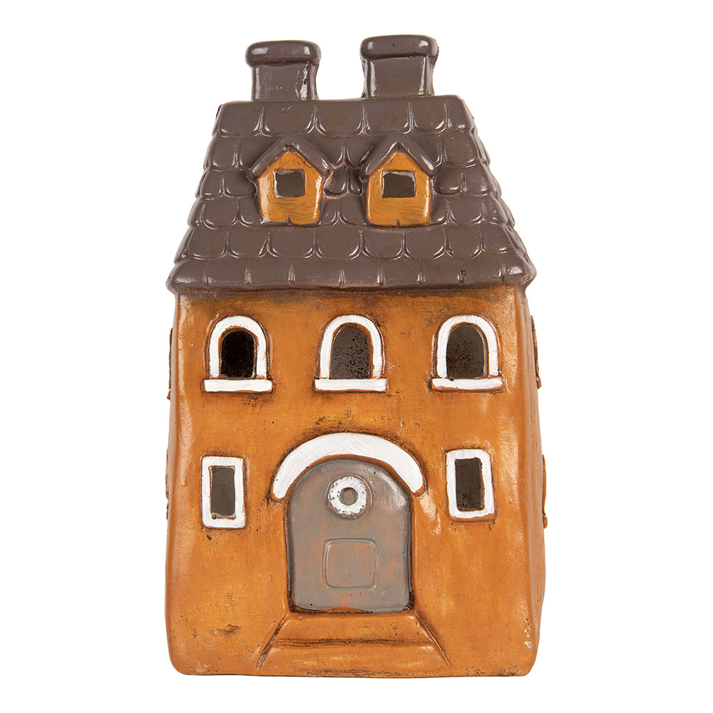 [6MG0126] Decoratie huis 23x17x37 cm