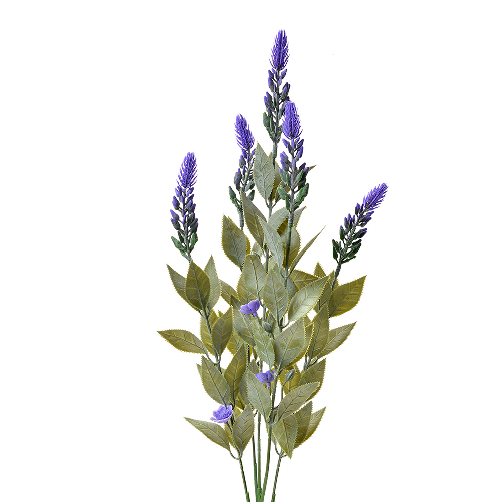 [6PL0290] Kunstbloem lavendel 10x6x62 cm