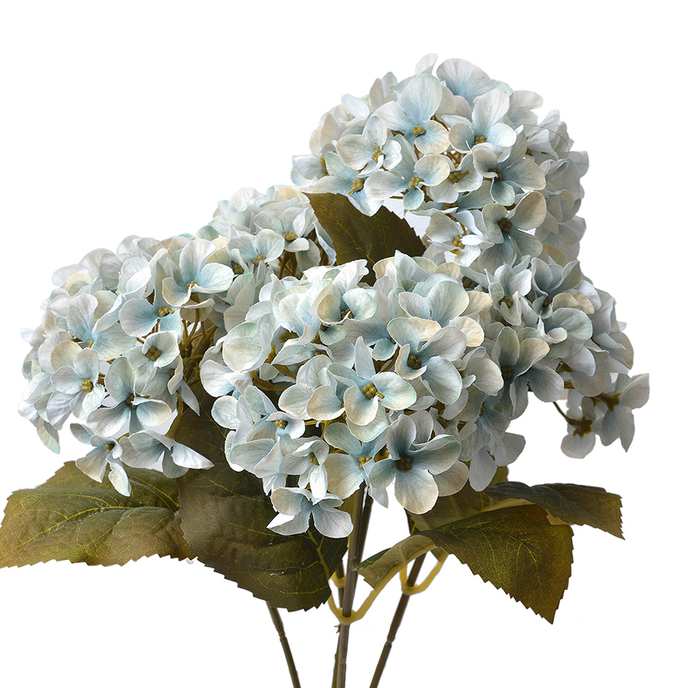 [6PL0306] Kunstbloem hortensia 15x15x45 cm