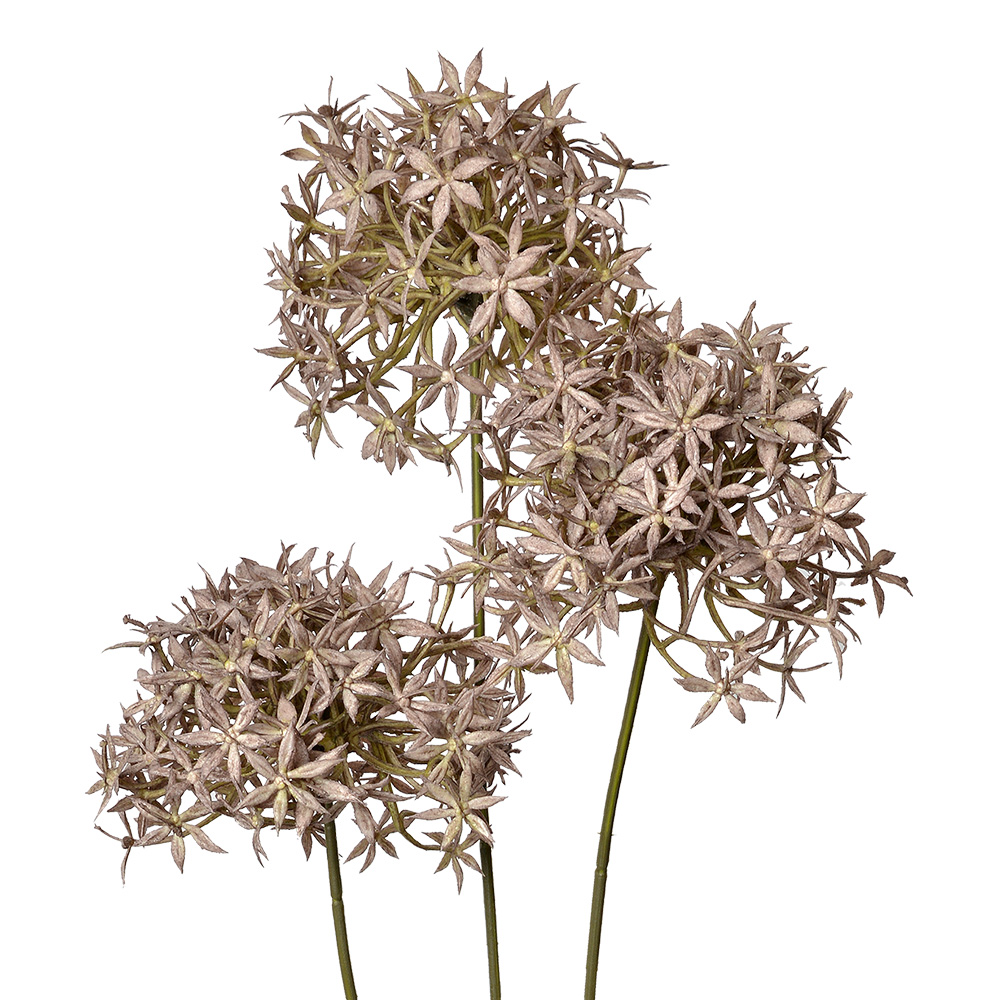 [6PL0326G] Decoratie tak met bloemen 10x10x62 cm