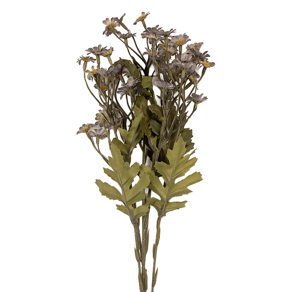 [6PL0348PA] Decoratie tak met bloemen 23x17x60 cm