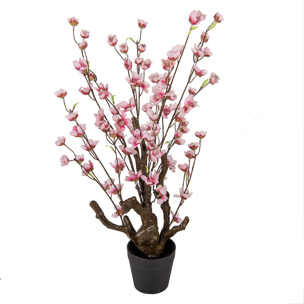 [6PL0372] Decoratie kersenbloesem boom 18x18x70 cm