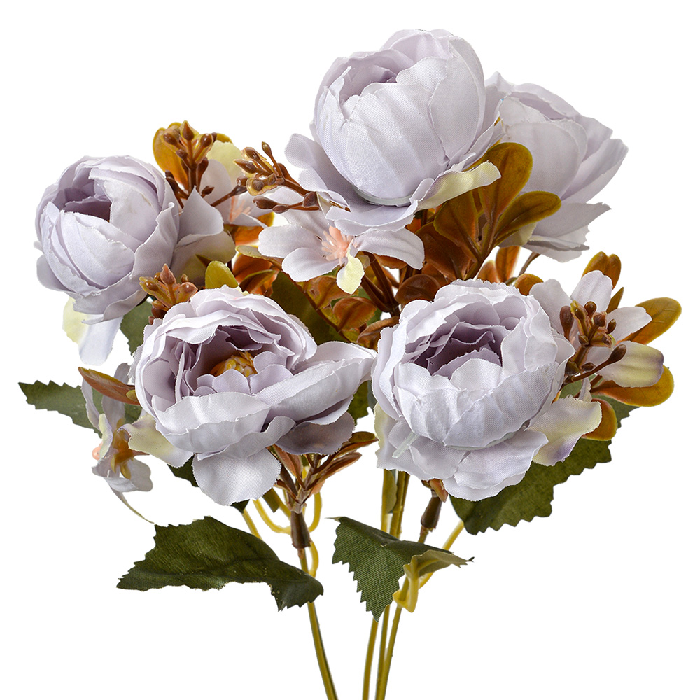 Kunstbloem 12x10x34 cm