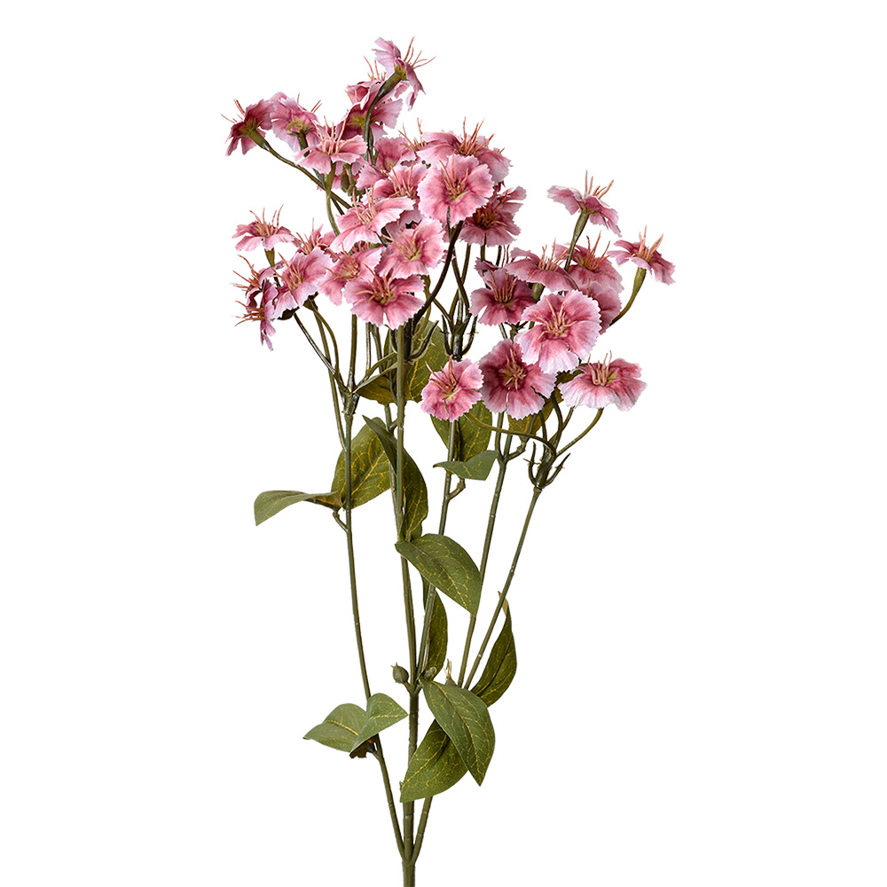 [6PL0384P] Decoratie tak met bloemen 8x8x63 cm