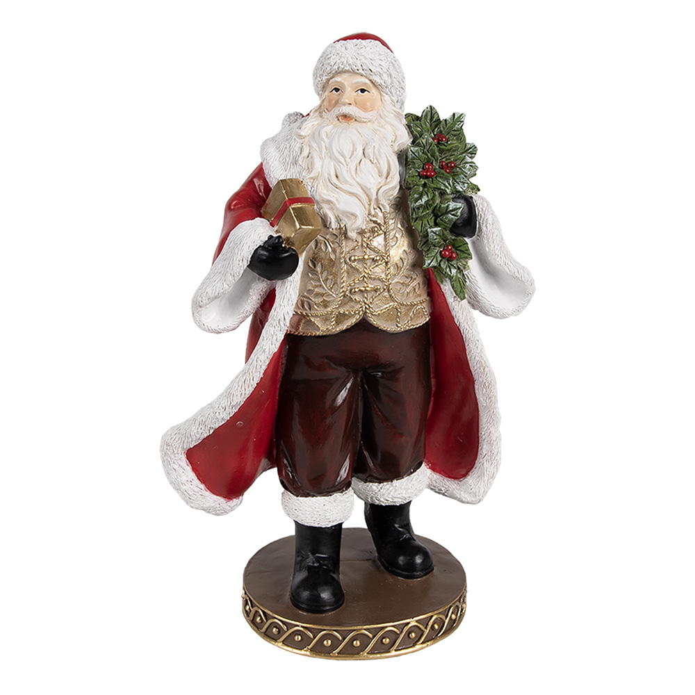 [6PR4278] Decoratie kerstman 13x10x23 cm