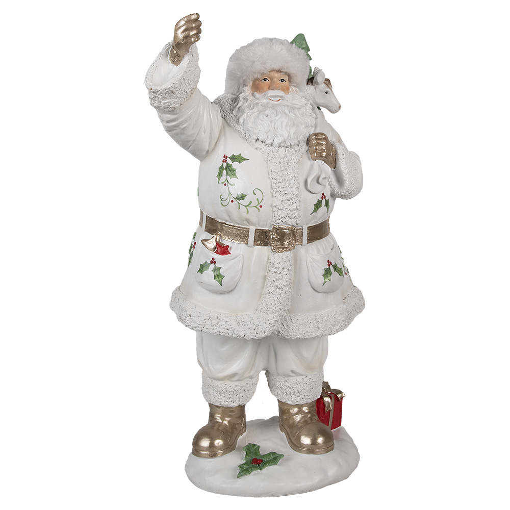[6PR4295] Decoratie kerstman 21x23x43 cm