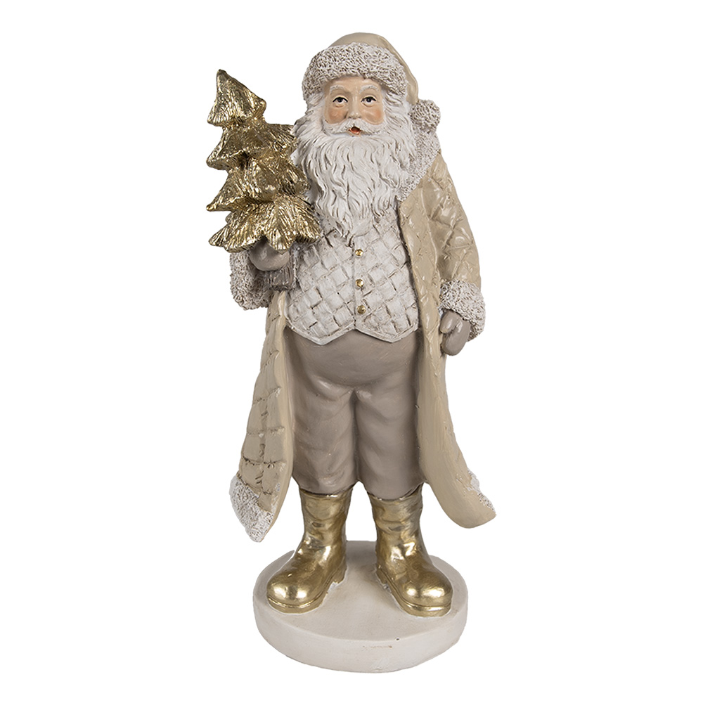 [6PR4302] Decoratie kerstman 10x8x21 cm