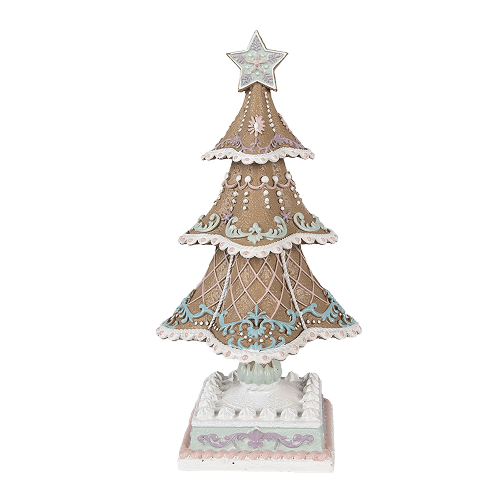 [6PR4320] Decoratie kerstboom 12x12x25 cm