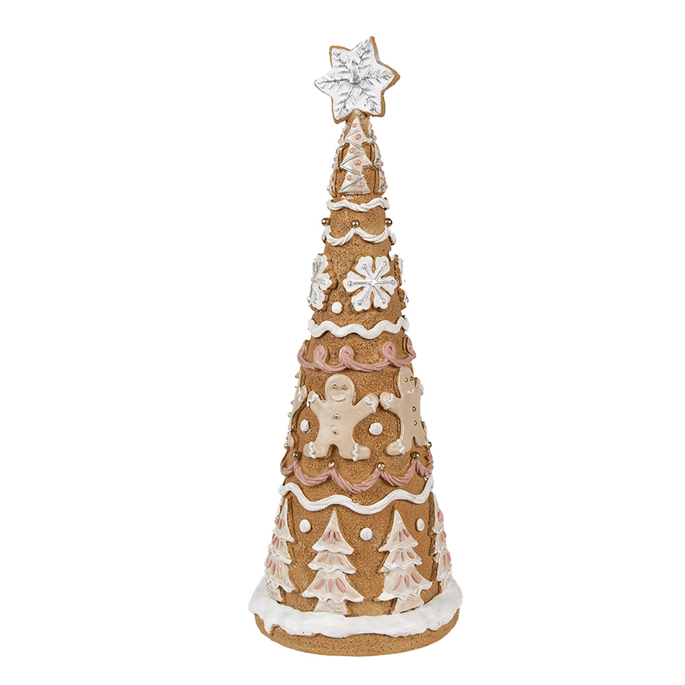 [6PR4362] Decoratie kerstboom Ø 14x37 cm