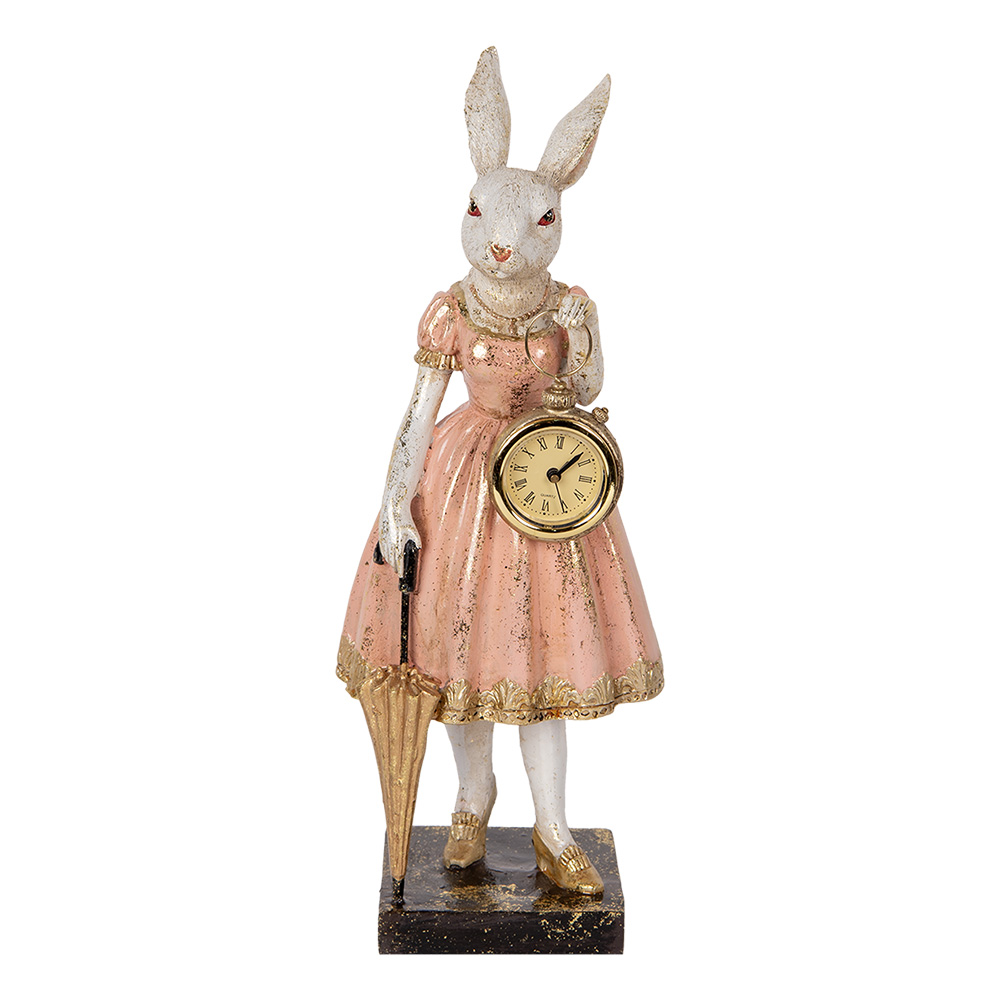 [6PR5138] Decoratie konijn 14x11x34 cm