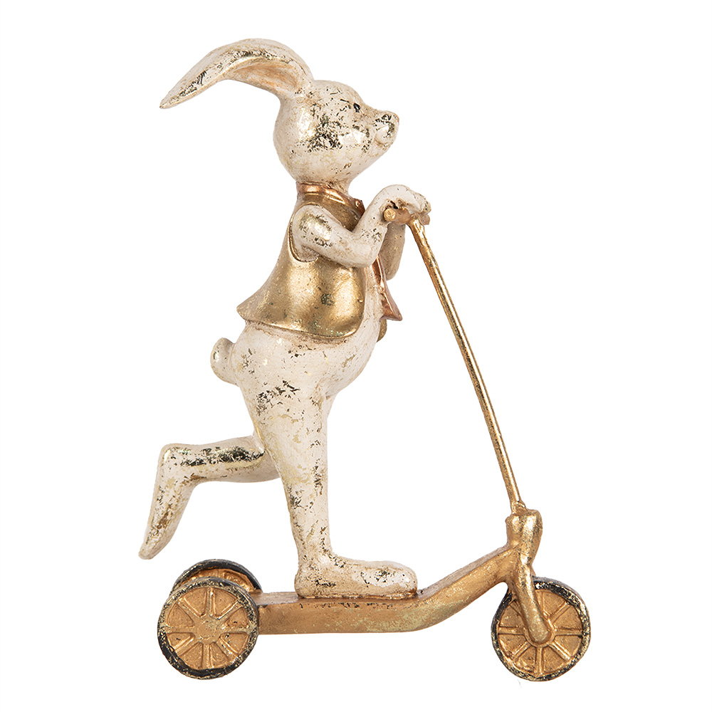 [6PR5144] Decoratie konijn 13x6x17 cm