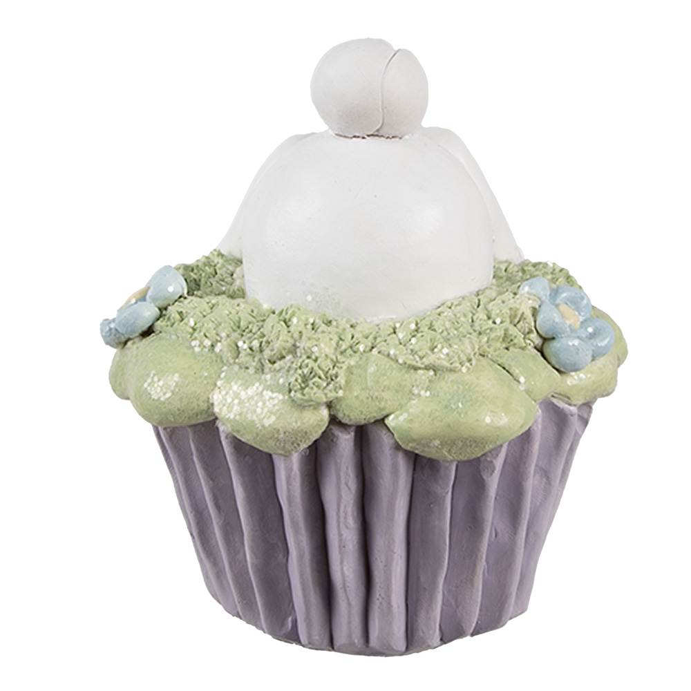 [6PR5169] Decoratie konijn Ø 11x12 cm