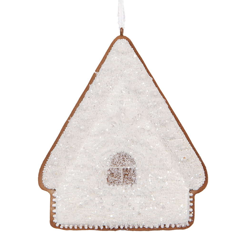 [6PR5328] Decoratie hanger huisje 9x1x10 cm