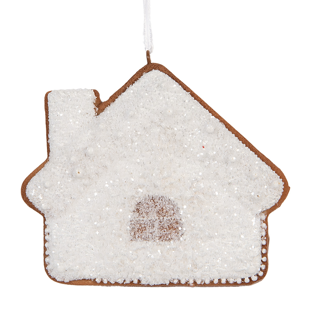 [6PR5329] Decoratie hanger huisje 9x1x8 cm