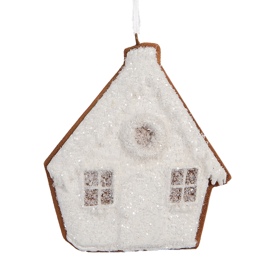 Decoratie hanger huisje 9x1x10 cm