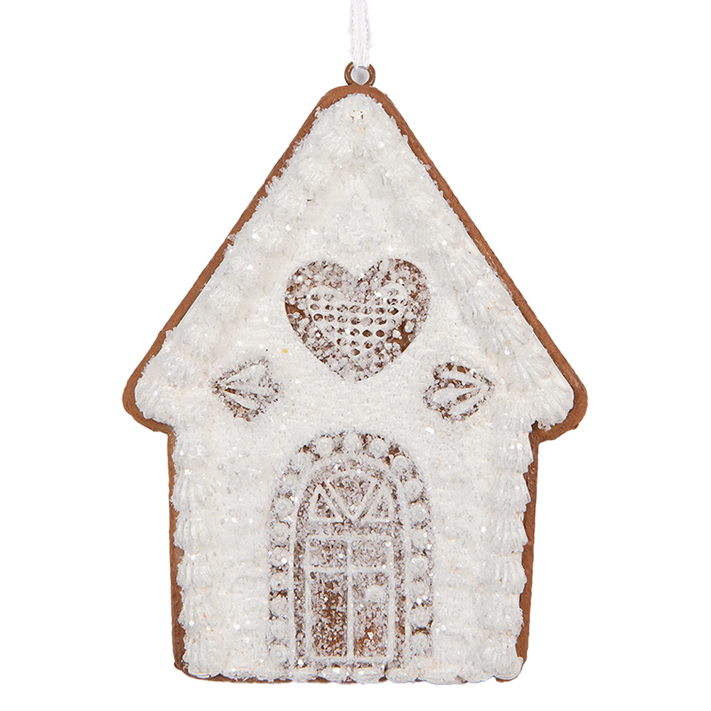 [6PR5331] Decoratie hanger huisje 8x1x10 cm