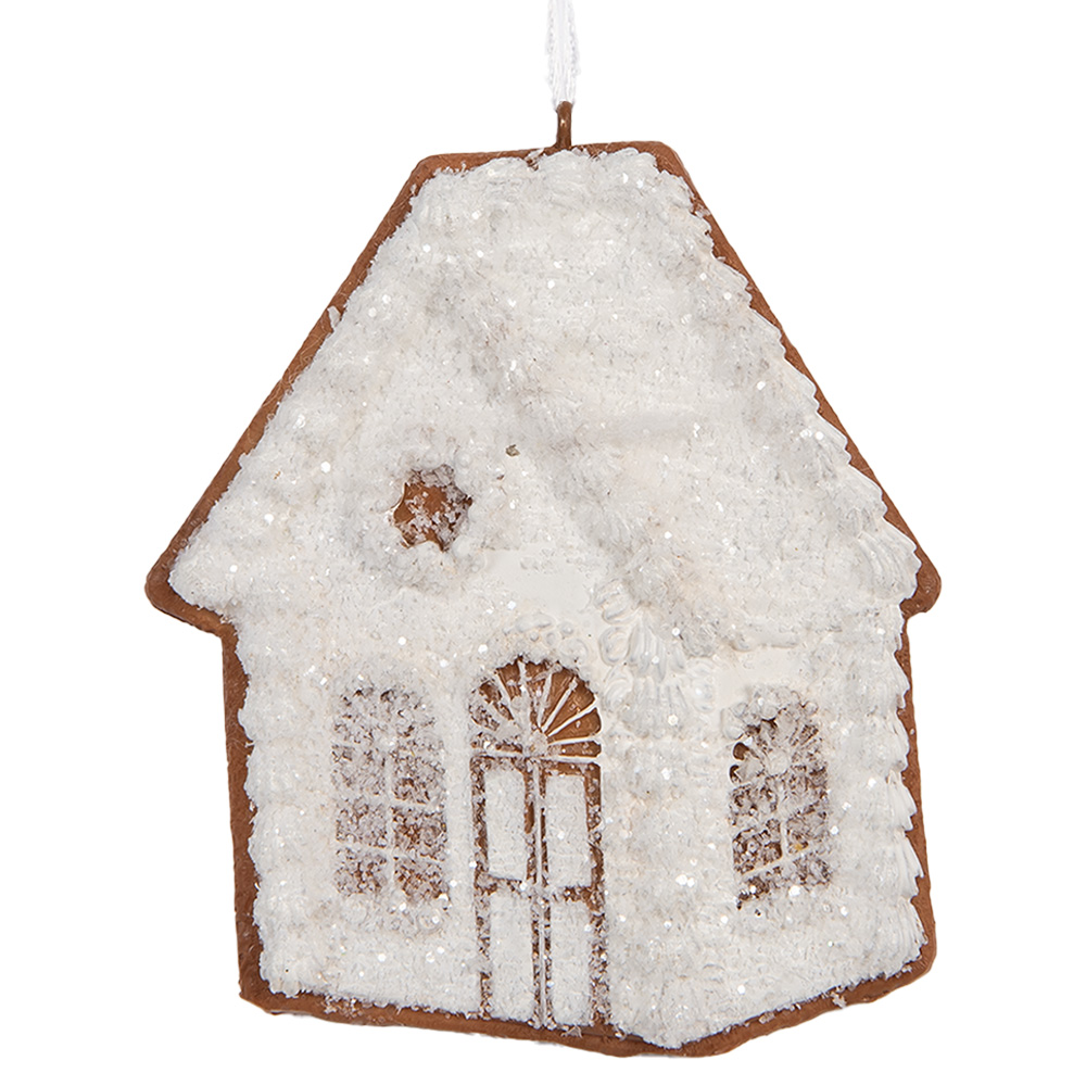 [6PR5332] Decoratie hanger huisje 9x1x10 cm