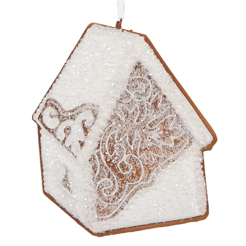 Decoratie hanger huisje 9x1x10 cm