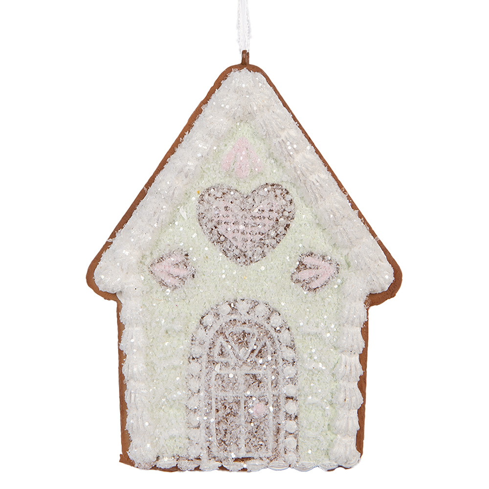 [6PR5336] Decoratie hanger huisje 8x1x10 cm