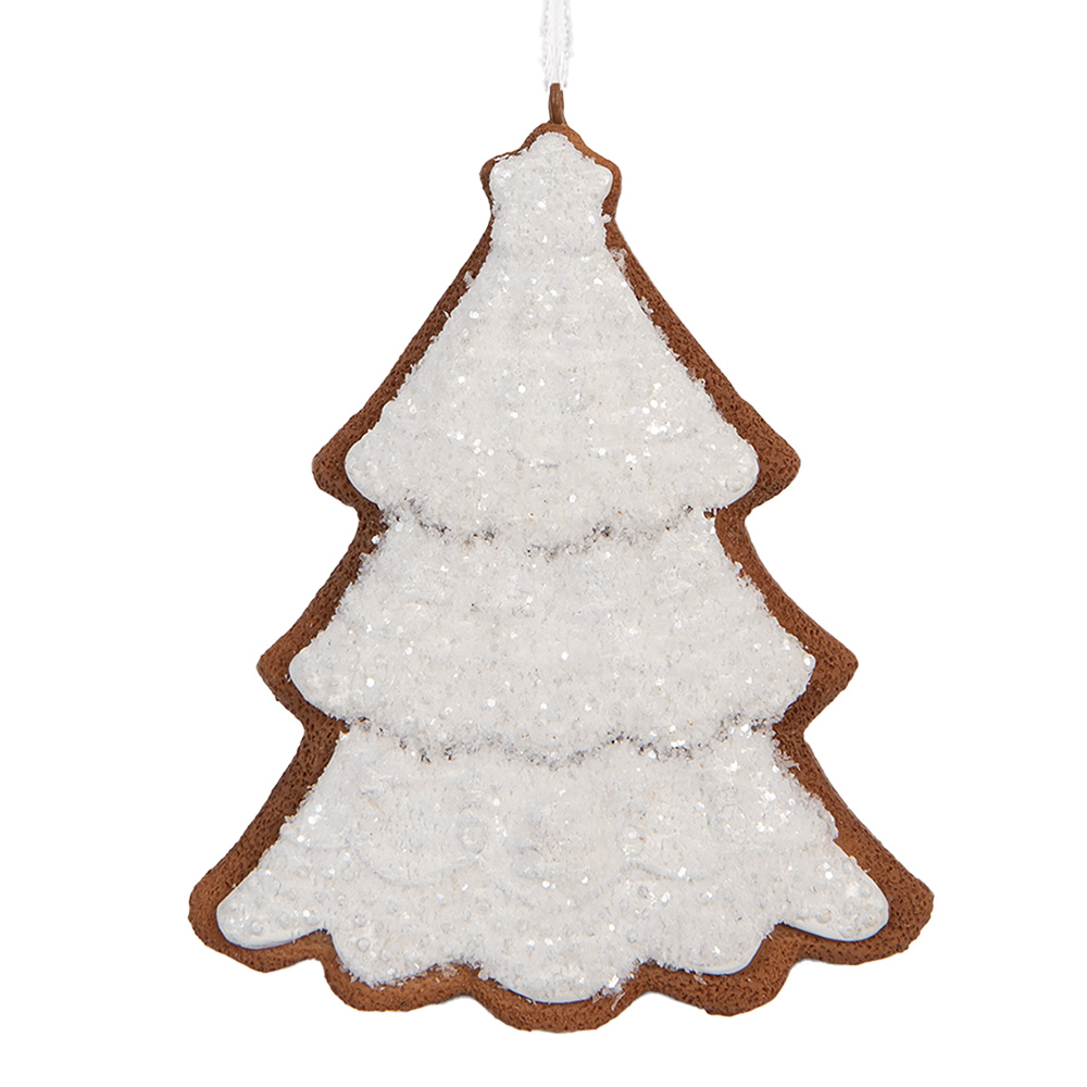 Decoratie hanger kerstboom 9x1x10 cm