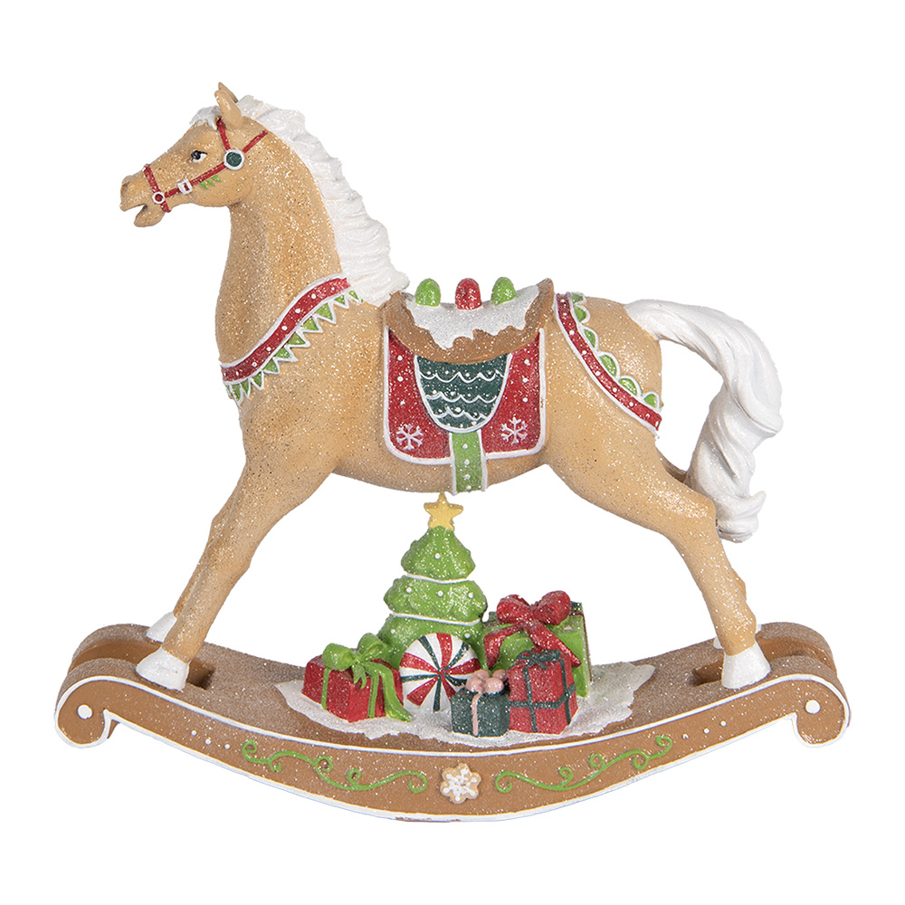 [6PR5415] Decoratie hobbelpaard 26x7x24 cm