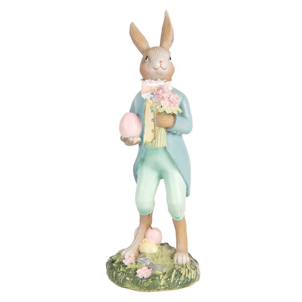 Decoratie konijn 5x5x13 cm