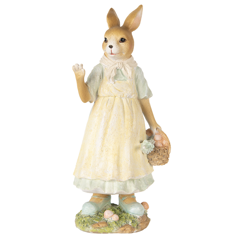 [6PR5449] Decoratie konijn 15x12x32 cm